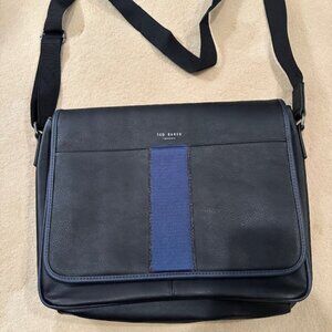 Ted Baker London - Leather Messenger - Computer Bag - Unisex - 16" x 11" - Nice!